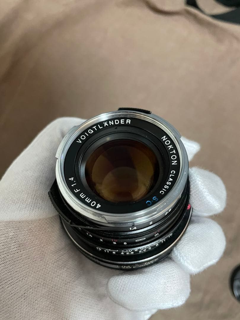 フォクトレンダー Nokton Classic 40mm f/1.4sc vm