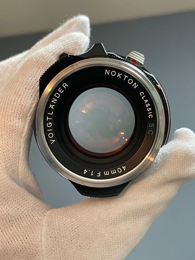 フォクトレンダー Nokton Classic 40mm f/1.4sc vm