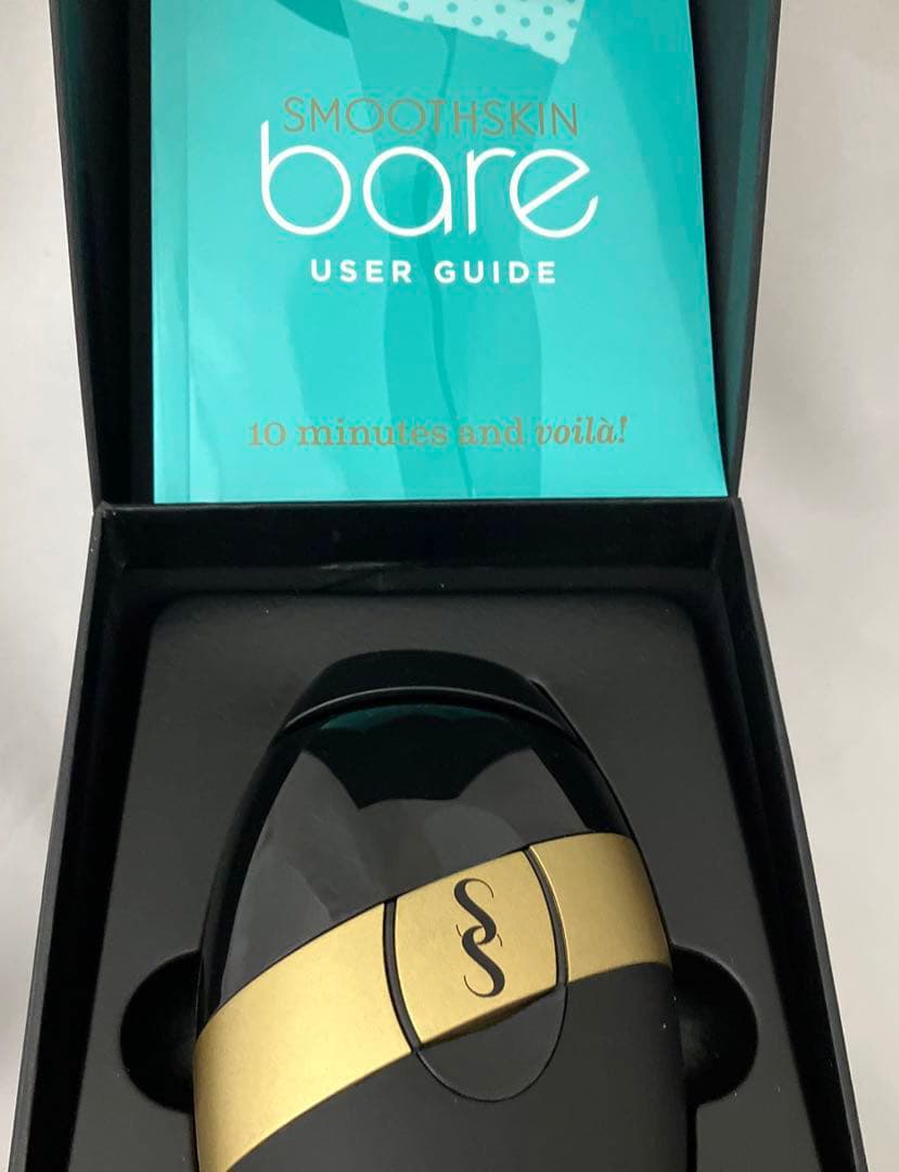 脱毛機器 : smoothskin スムーズスキンbare ブラック 美容家電
