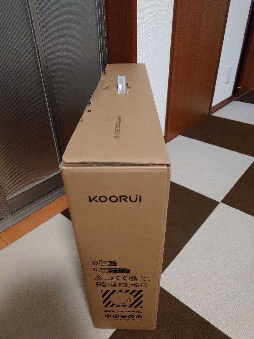 未使用品　KOORUI 27インチ 4Kゲーミングモニター 320Hz