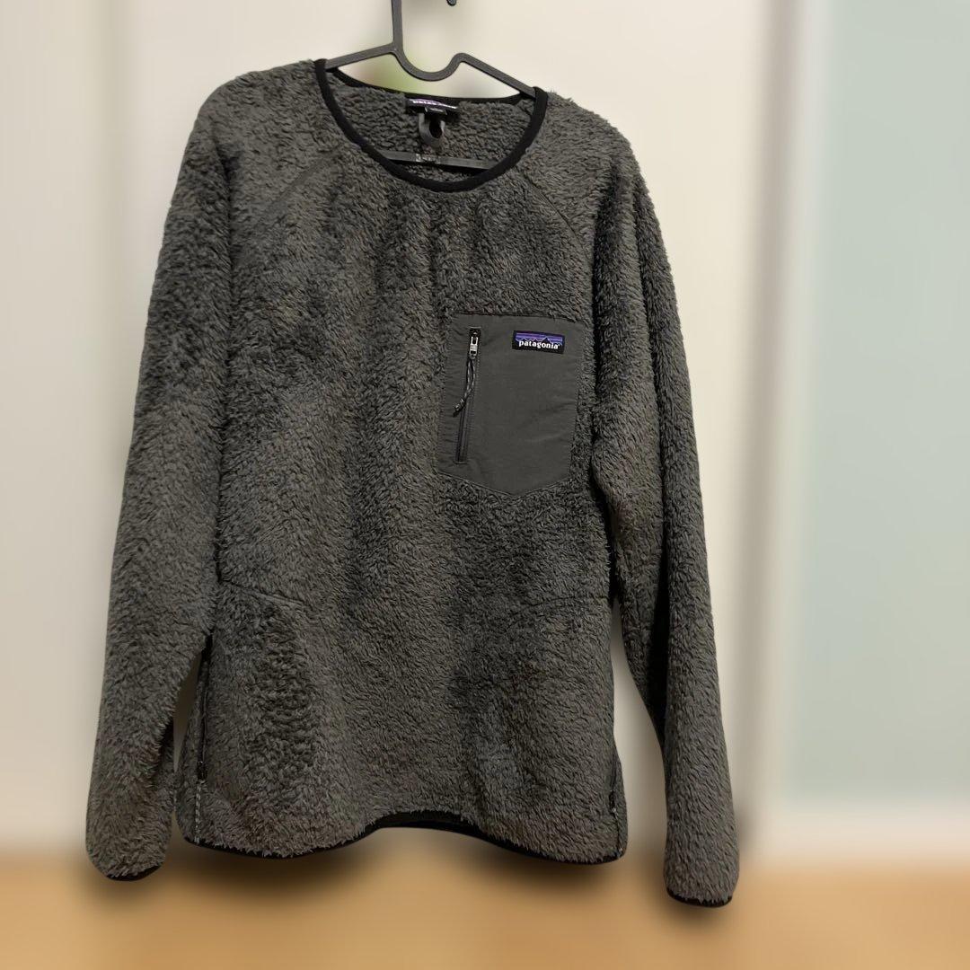 patagonia ロスガトスクルーフリースジャケット Lサイズ　グレー