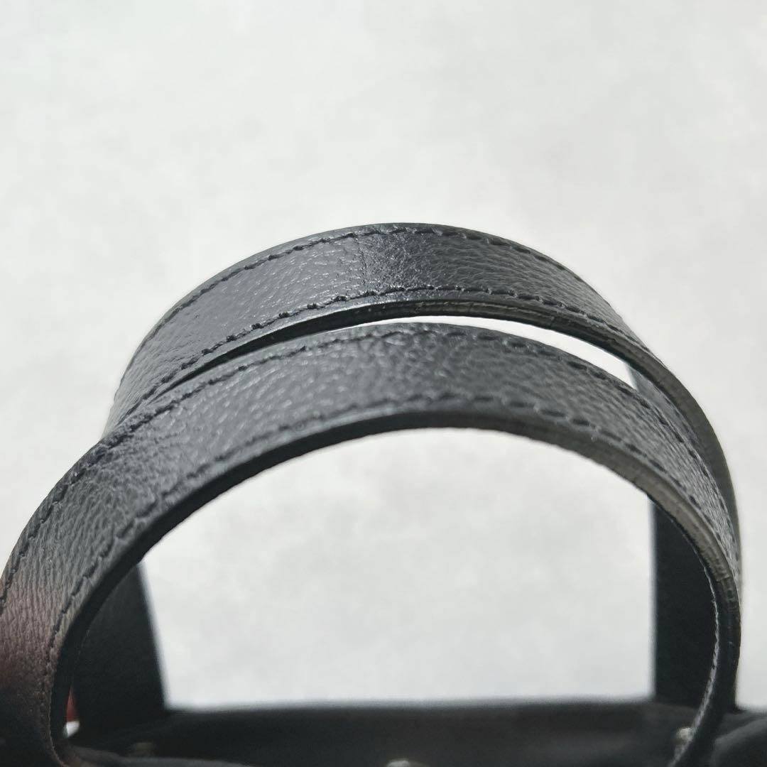 ラシット　ナイロン2WAYトートバッグ　ブラック 黒