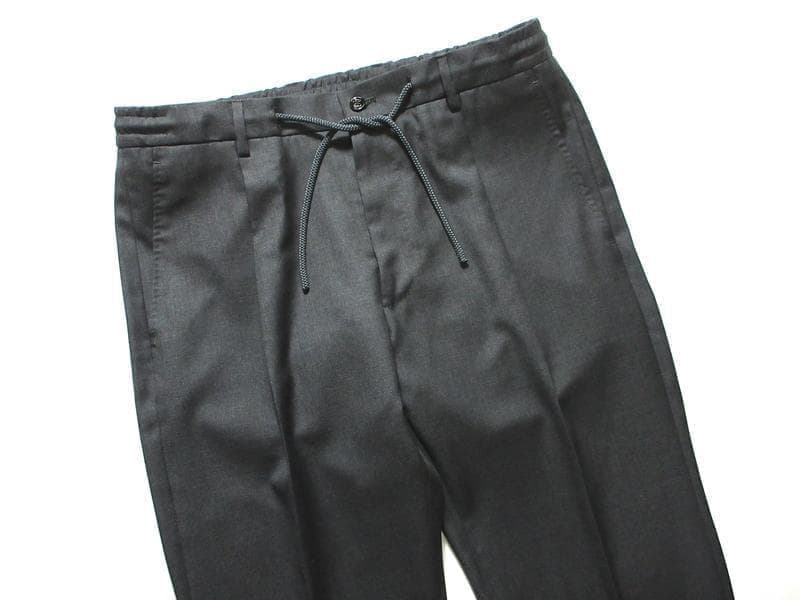 ハナ 新品 MOORERムーレー ウールサキソニーパンツ スラックス 秋冬