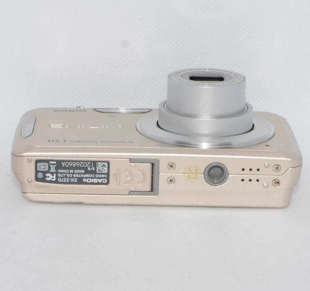 CASIO EXILIM EX-Z270 ゴールド (動作確認済)