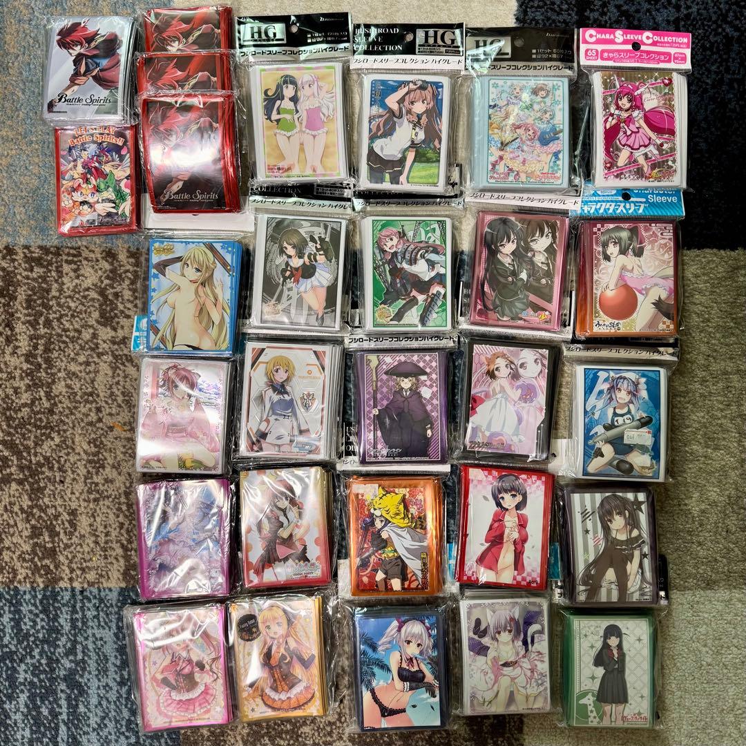 【まとめ売り】キャラクタースリーブ　未開封多数