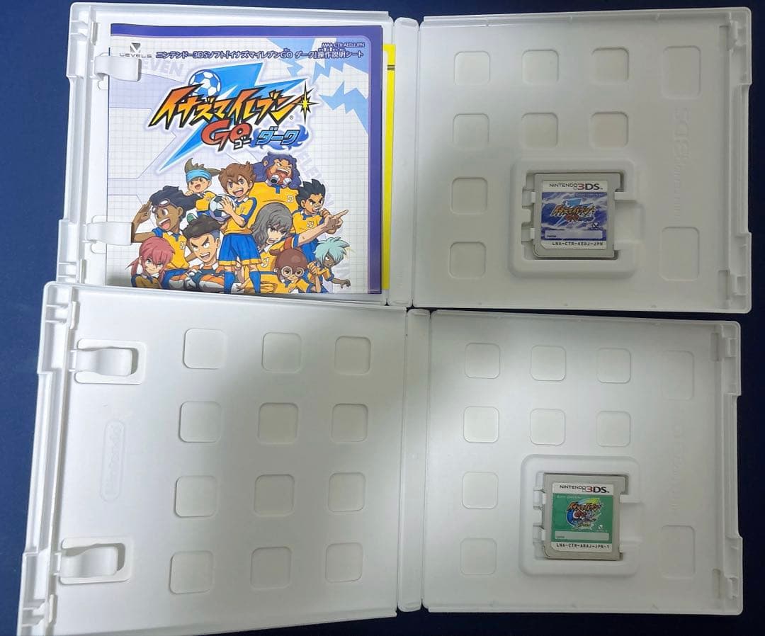 W*a様 イナズマイレブンGO 3DS ダーク ネップウ ライメイ ギャラクシー