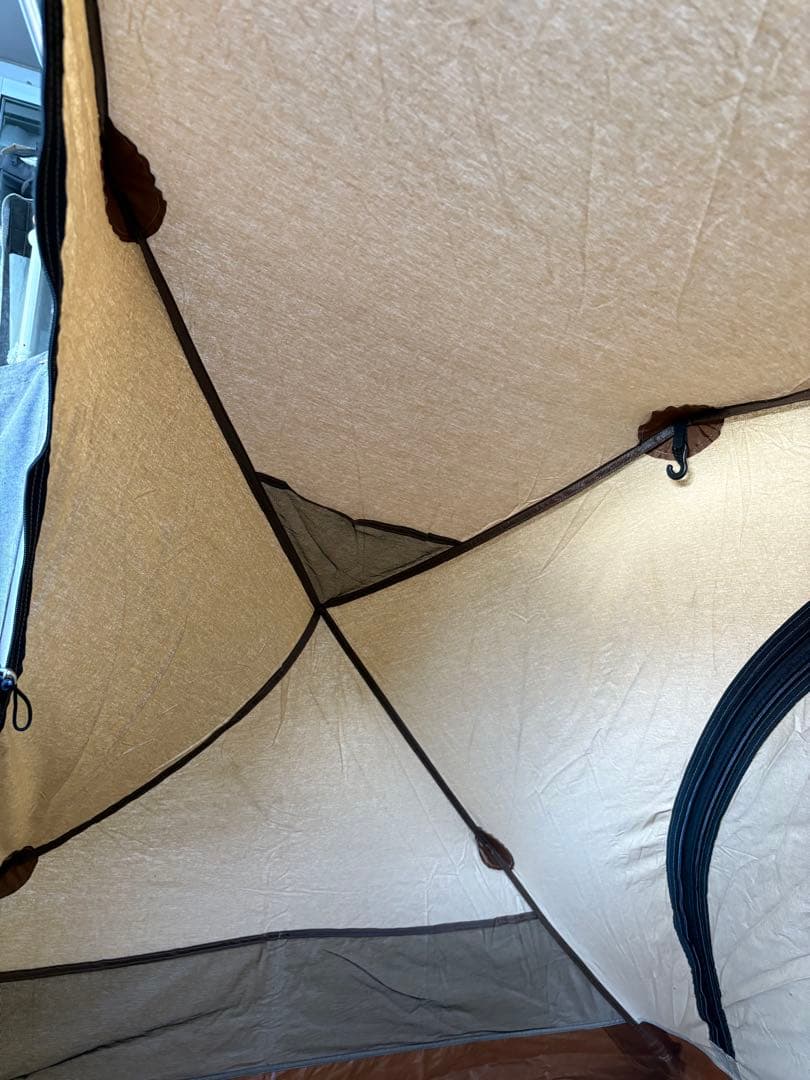 D&D フカズメテントS ベージュ