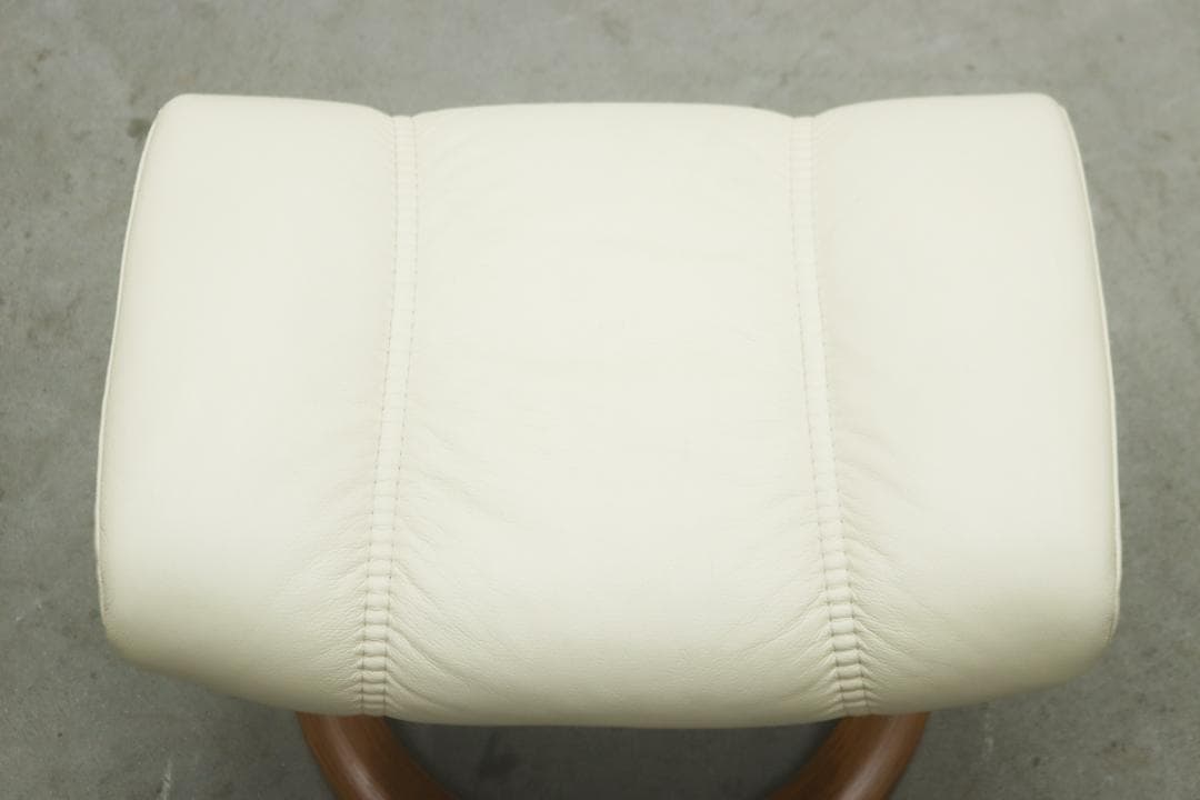 北欧 エコーネス コンサル オットマンセット 本革 リクライニング 1P ソファ