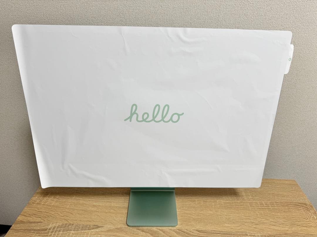 iMac (2024) M4 グリーン
