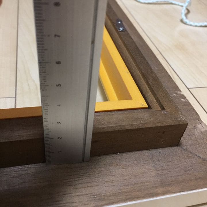 「値下げしました」美品油彩 額縁 F10号 白ホワイト フレーム