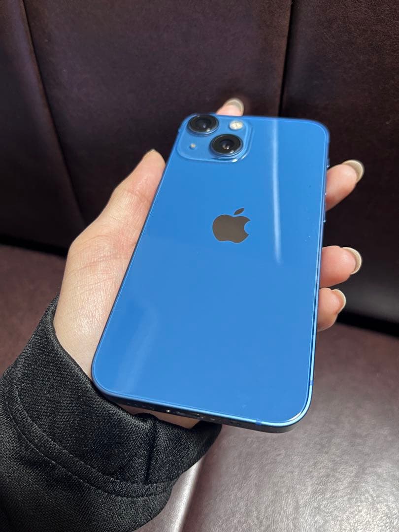 【準美品】Apple iPhone 13mini 青色