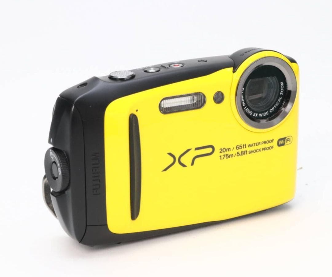 【極美品】FUJIFILM 富士フイルム FinePix XP120 イエロー