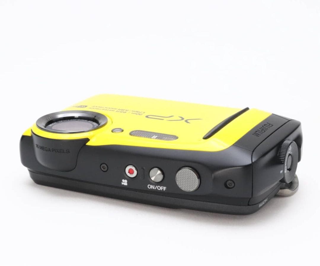 【極美品】FUJIFILM 富士フイルム FinePix XP120 イエロー