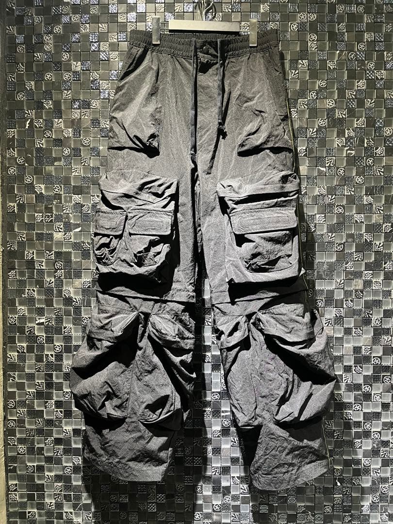 diesel P-Staind 2WAY ナイロン カーゴパンツ ワイドパンツ