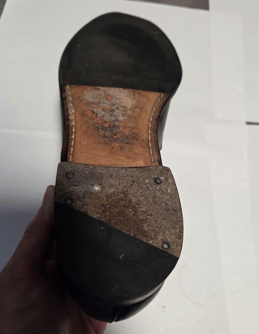 Jalan Sriwijaya　ローファー　ブラック サイズ7　26センチ