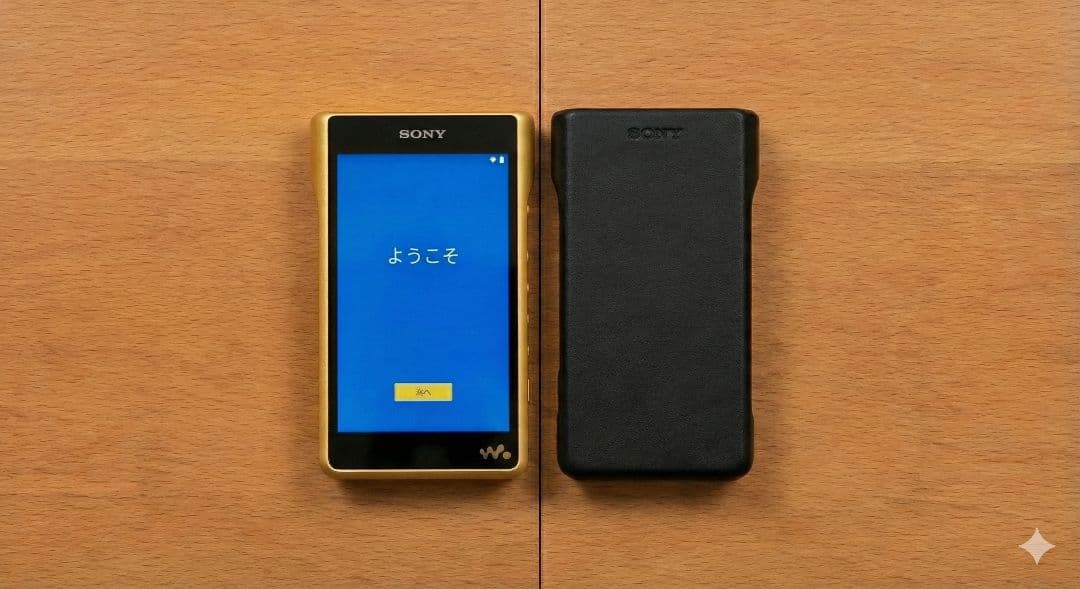 【極美品】SONY NW-WM1ZM2 ＋ 純正ケース付 ソニスト購入 室内使用
