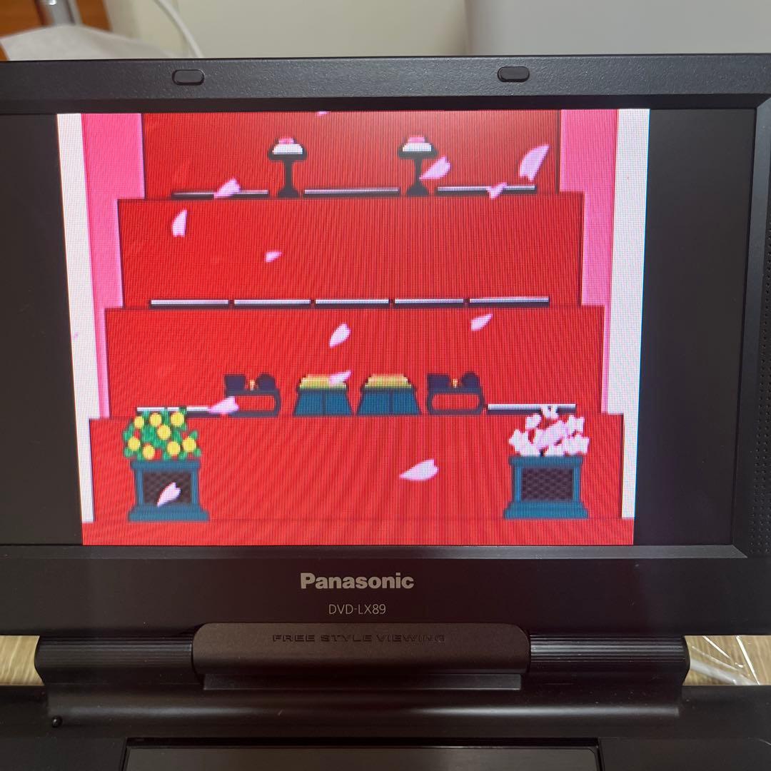 Panasonic DVD-LX89 ポータブルDVDプレーヤー