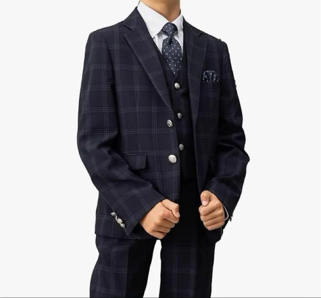 WF by WANDER FACTORY スーツ 6点セット160cm ネイビー