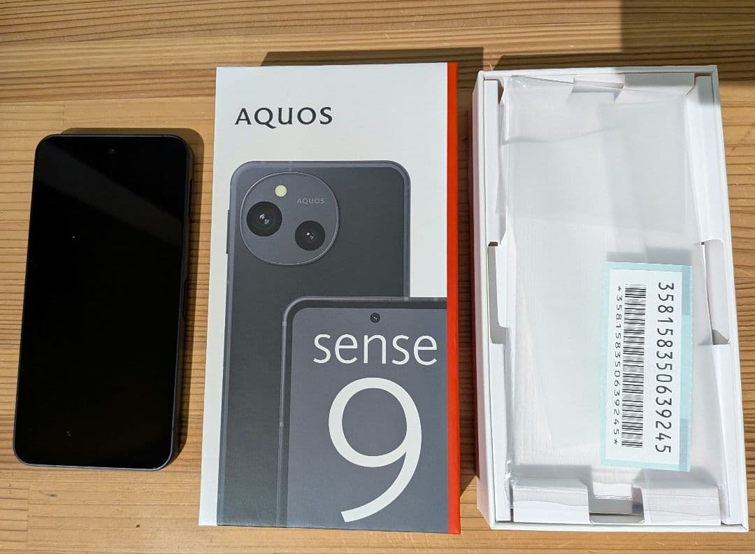 AQUOS sense9 黒 6GB/128GB 楽天モバイル版