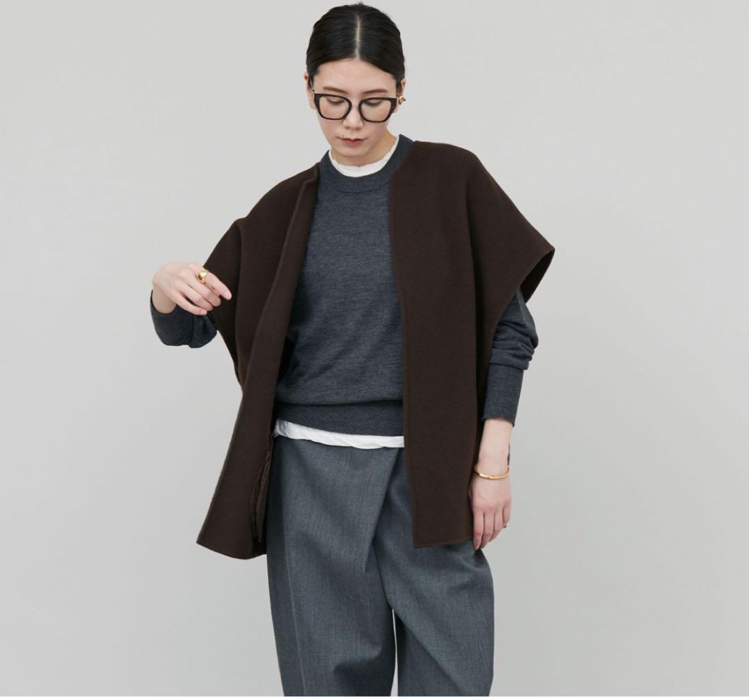 未使用品☆Curensologyイタリア　MANTECO社リバーベスト　ネイビー