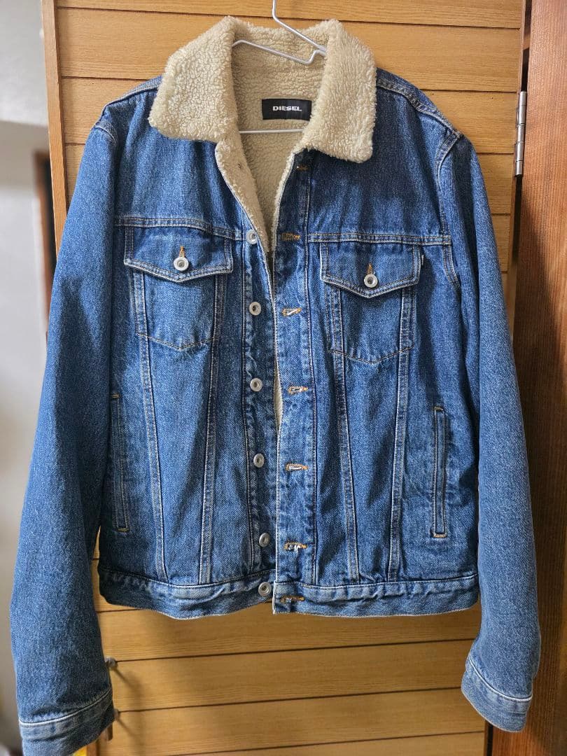 DIESEL デニムジャケット 裏ボア L