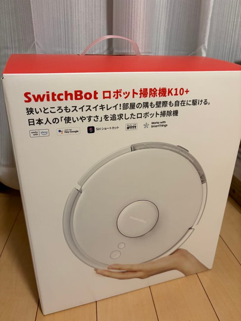 SwitchBot ロボット掃除機 K10+ 本体
