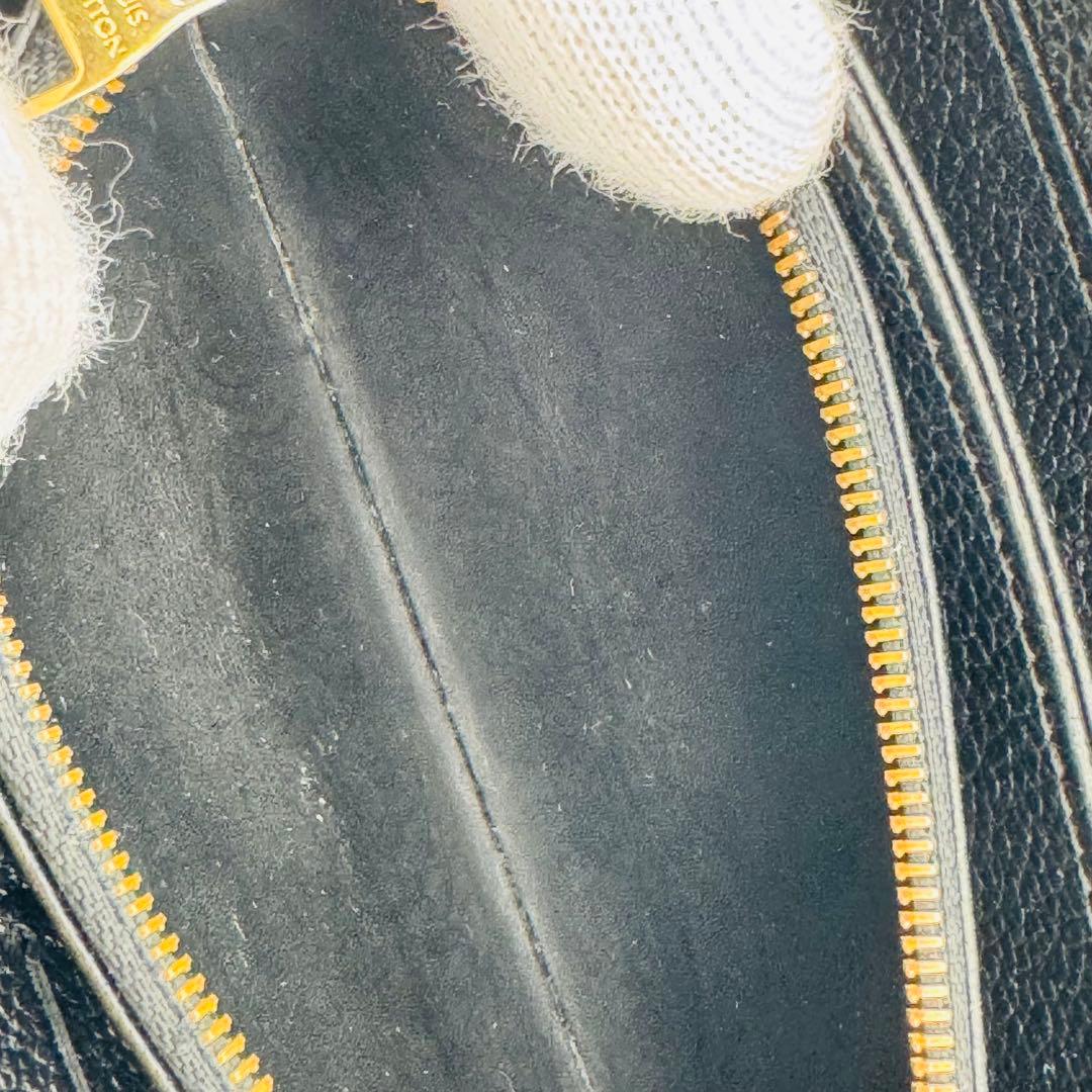 ルイヴィトン　ジッピーウォレット　アンプラント　モノグラム　ブラックM61864