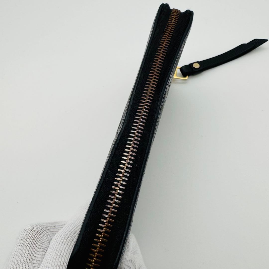 ルイヴィトン　ジッピーウォレット　アンプラント　モノグラム　ブラックM61864