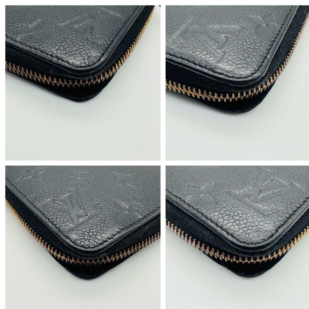 ルイヴィトン　ジッピーウォレット　アンプラント　モノグラム　ブラックM61864