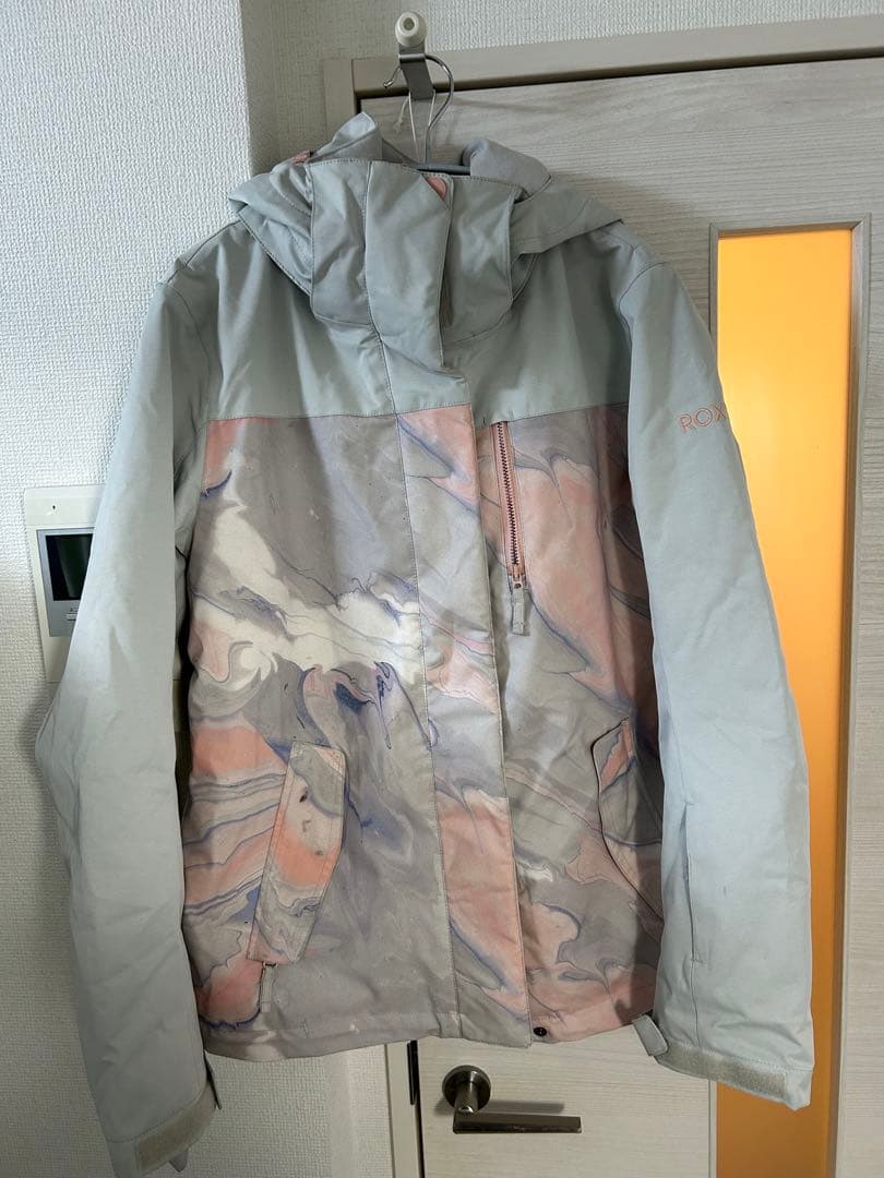 【即スノーボード】Roxy ロキシー スキースノーボードウェア 上下　手袋セット