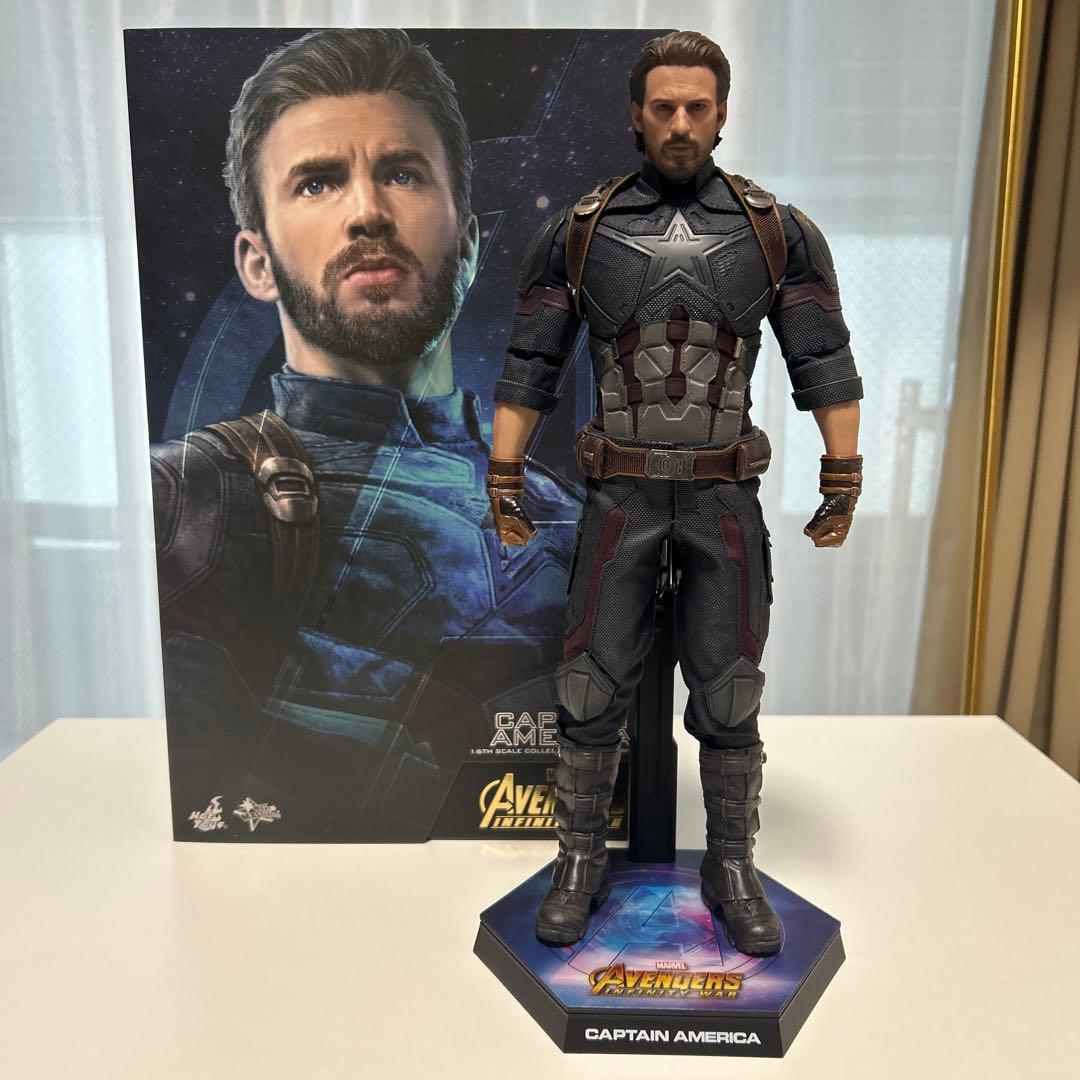 【美品】ホットトイズ キャプテンアメリカ インフィニティウォー