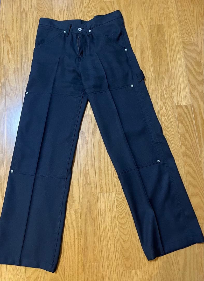 ペインターパンツ　ブラック　ダイリク　dairiku