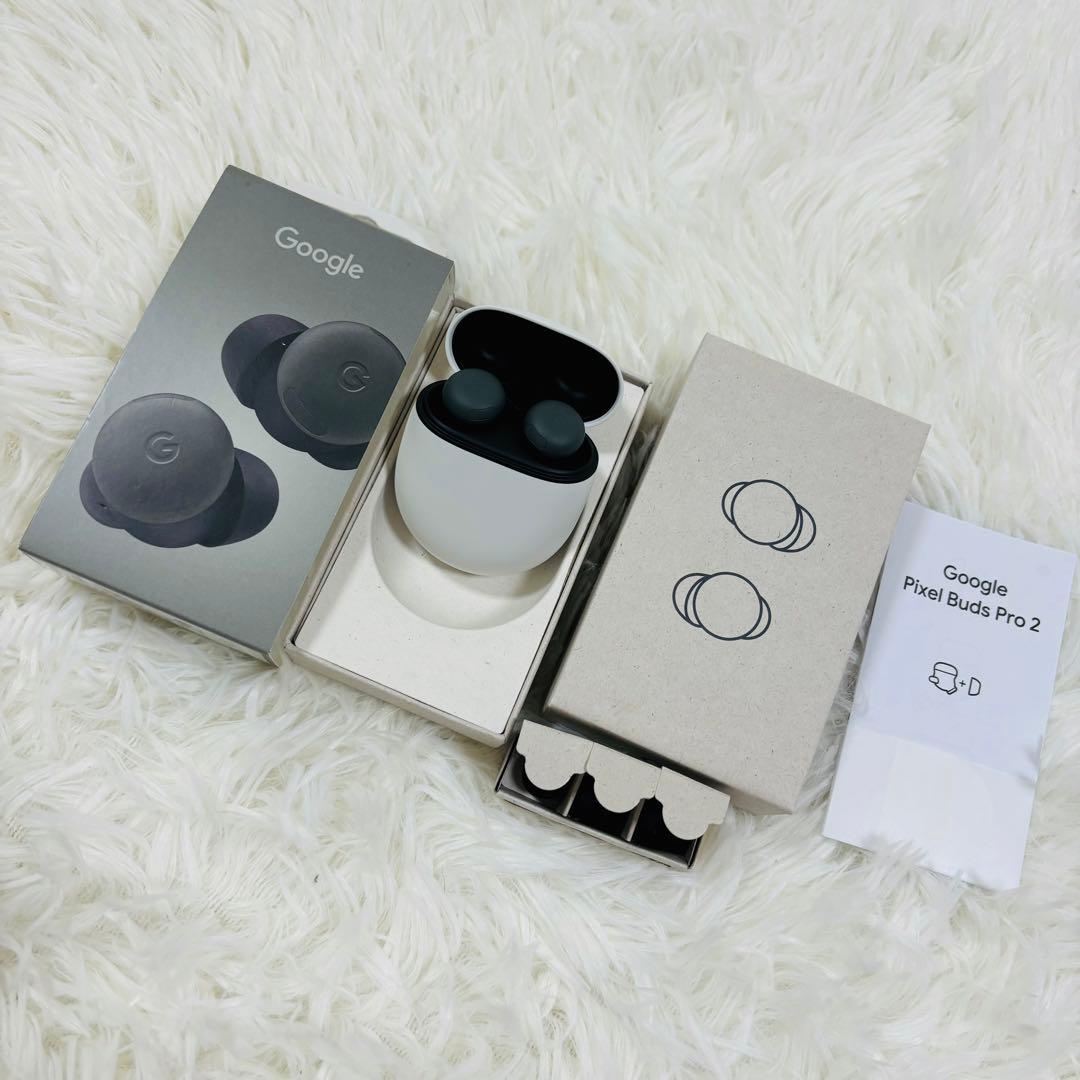 【極美品】Google Pixel Buds Pro 2 Hazel イヤホン