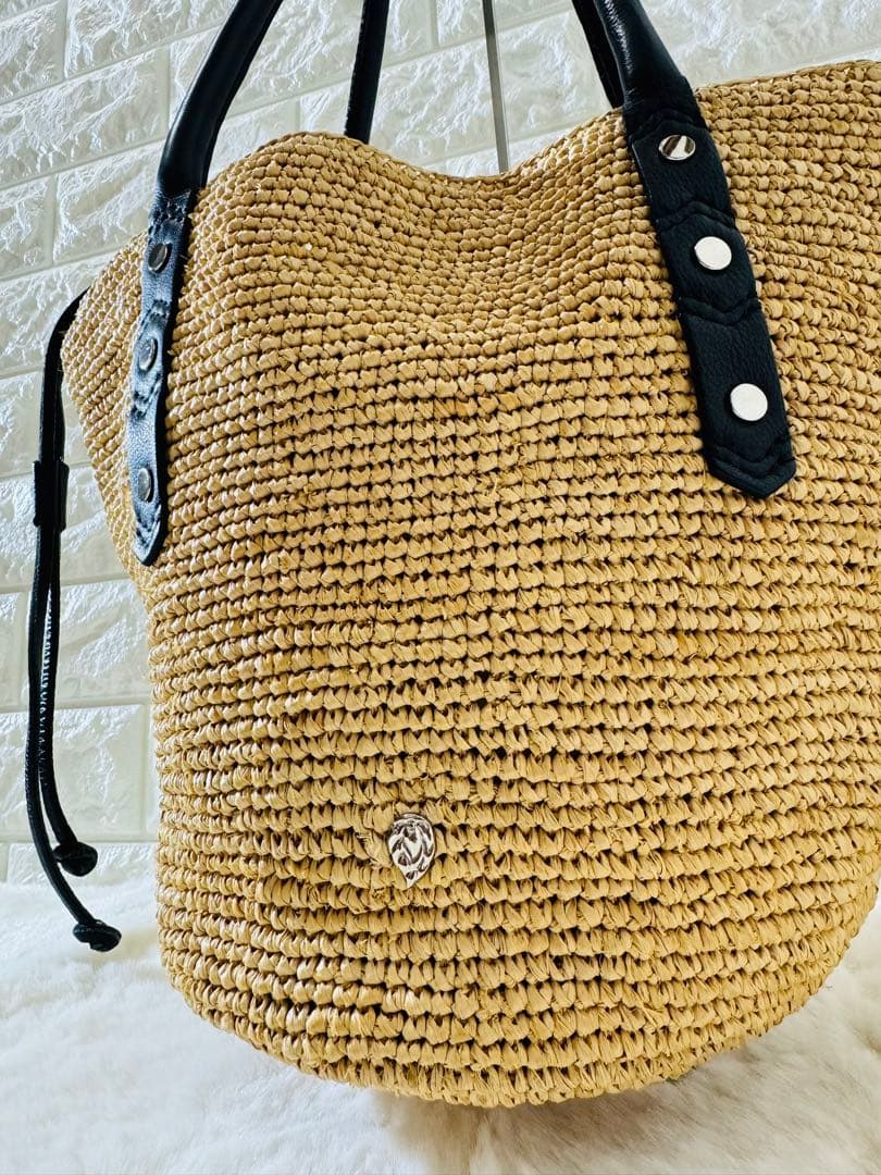 HELEN KAMINSKI ヘレンカミンスキー ラフィアバッグ