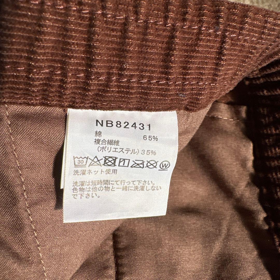 ノースフェイス　コーデュロイ　NB82431 Lサイズ 更に『値下げしました』