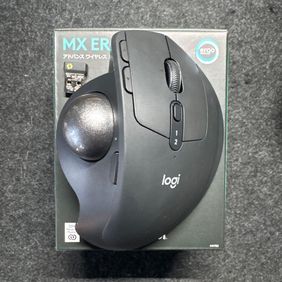 【美品】MX ERGO S MXTB2 [グラファイト] ロジクール