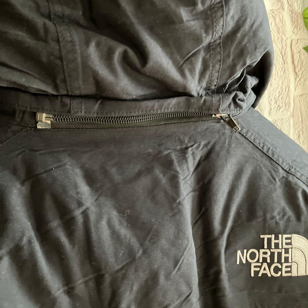 THE NORTH FACE HyVent ダウンジャケットファー 総柄裏地 L