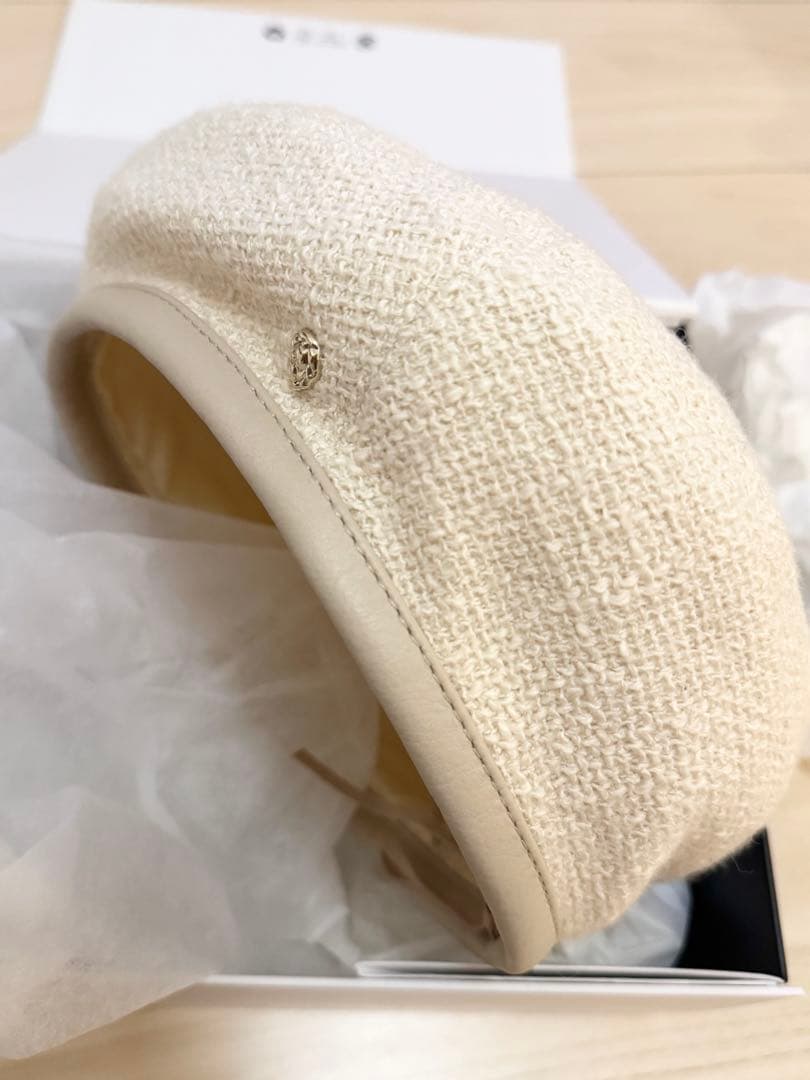 Helen kaminski ヘレンカミンスキー　ツイード ベレー帽