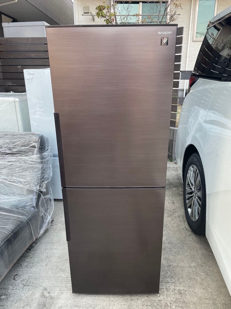 【極美品】2024年製 SHARP 冷蔵庫 SJ-PD28K-T 280L