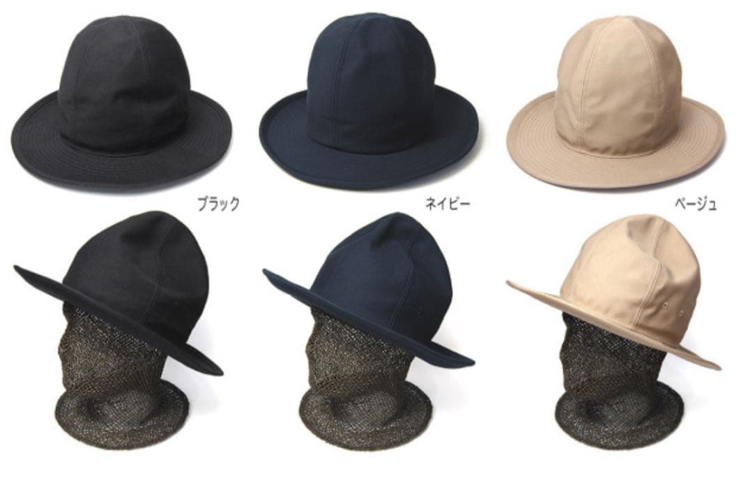 HICOSAKA（ヒコサカ） チノ マウンテンハット / メンズ 帽子 日本製