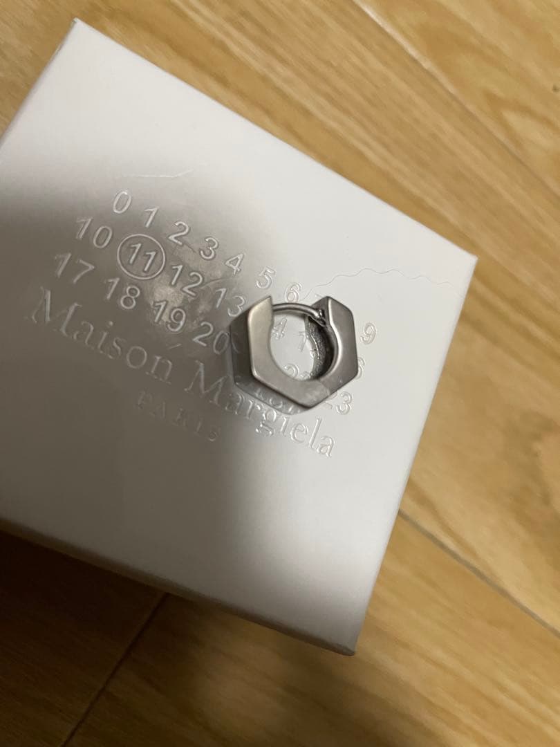 Maison Margiela ナンバリング ボルト&ナット フープピアス