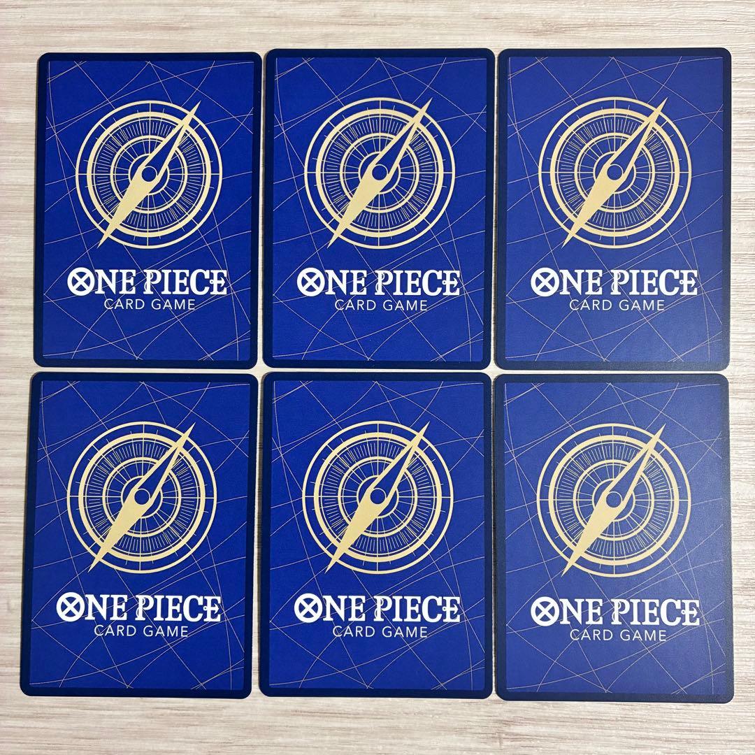 モンキー・D・ルフィ ホロカード 6枚セット