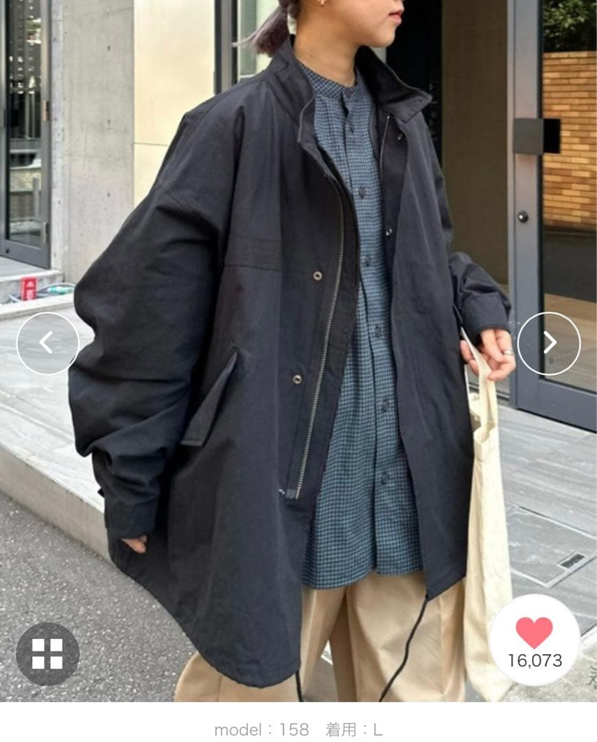 ciaopanic typy M-65 ショートモッズコート ブラック L