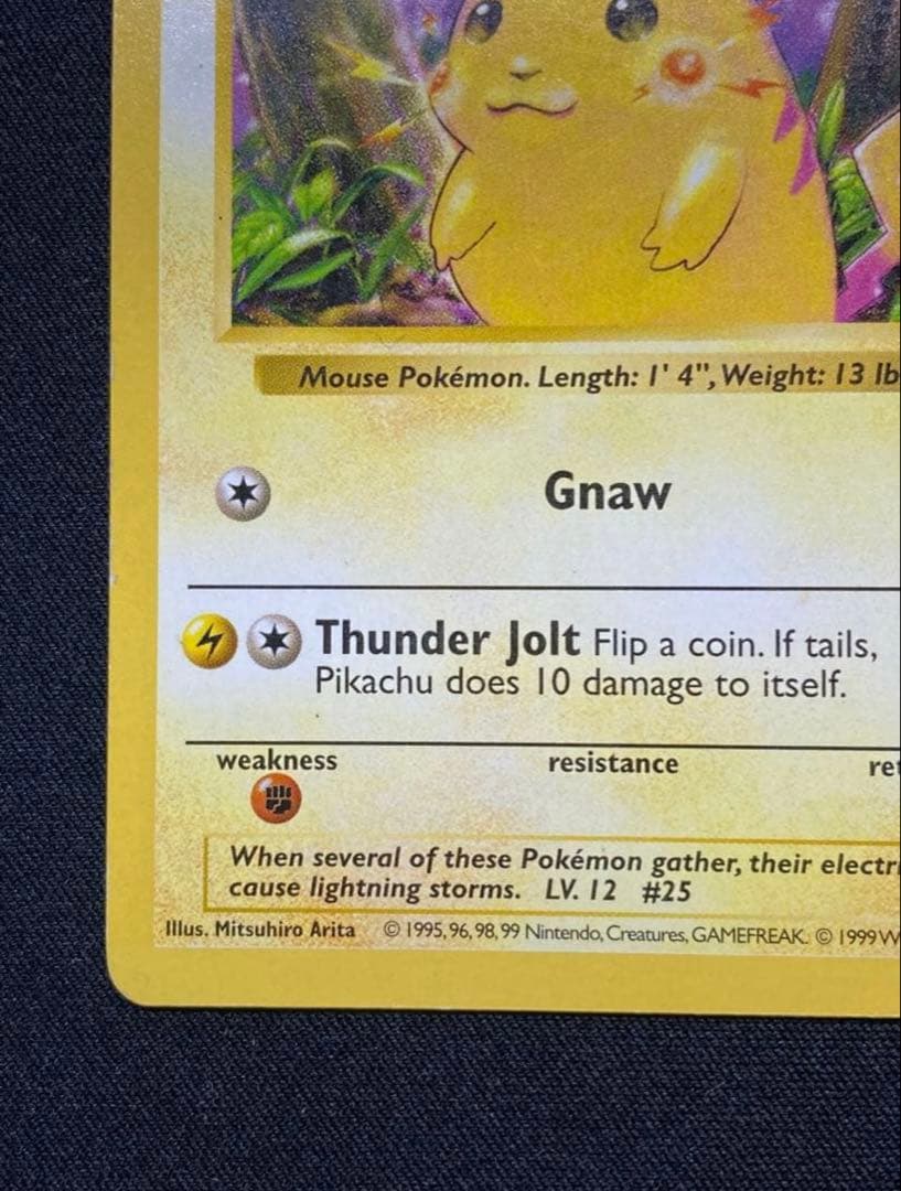 ピカチュウ かじる　エラー