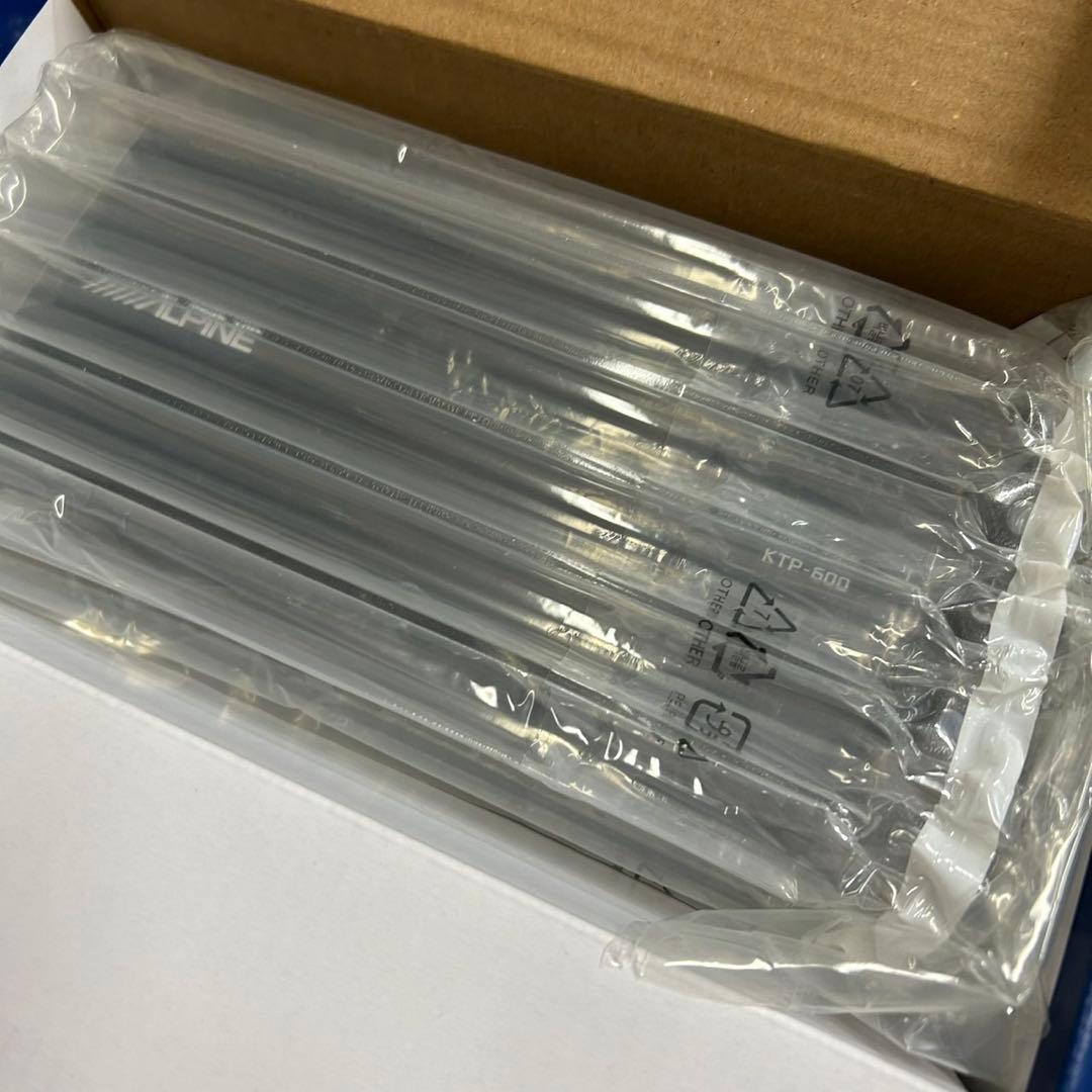 【新品】ALPINE アルパイン 4チャンネルパワーアンプ KTP-600