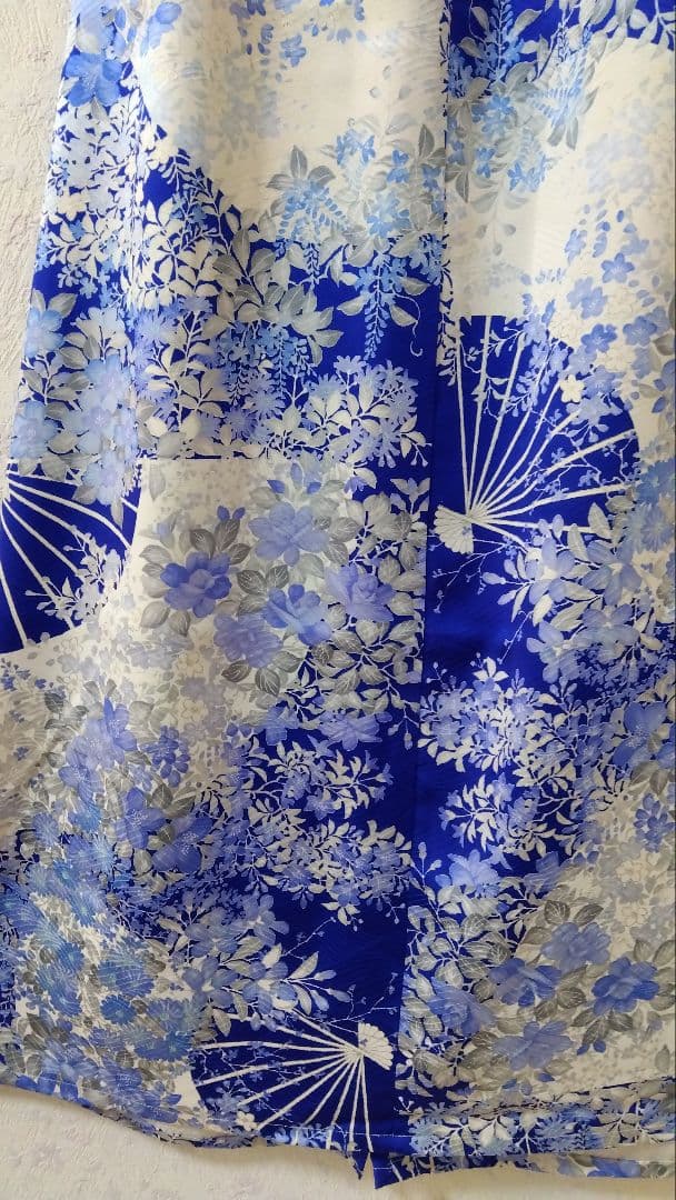 着物リメイクドレス