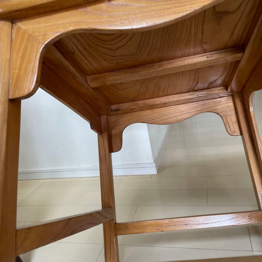 唐木椅子 唐木家具 木製 美品 アンティーク 彫刻 牡丹彫刻 中国家具 李朝家具