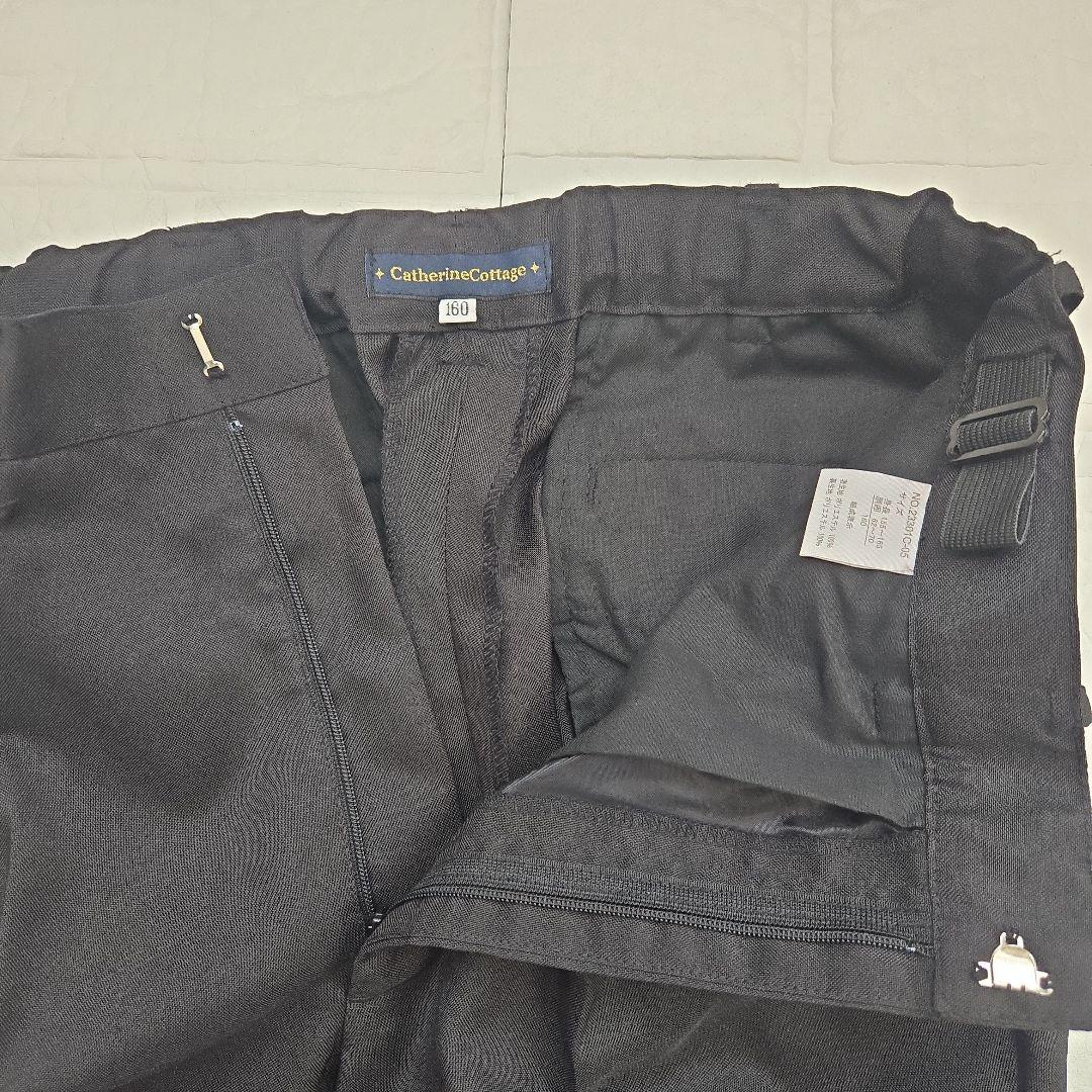 【極美品✨】キャサリンコテージ　男の子　160　フォーマルスーツ　卒服　黒