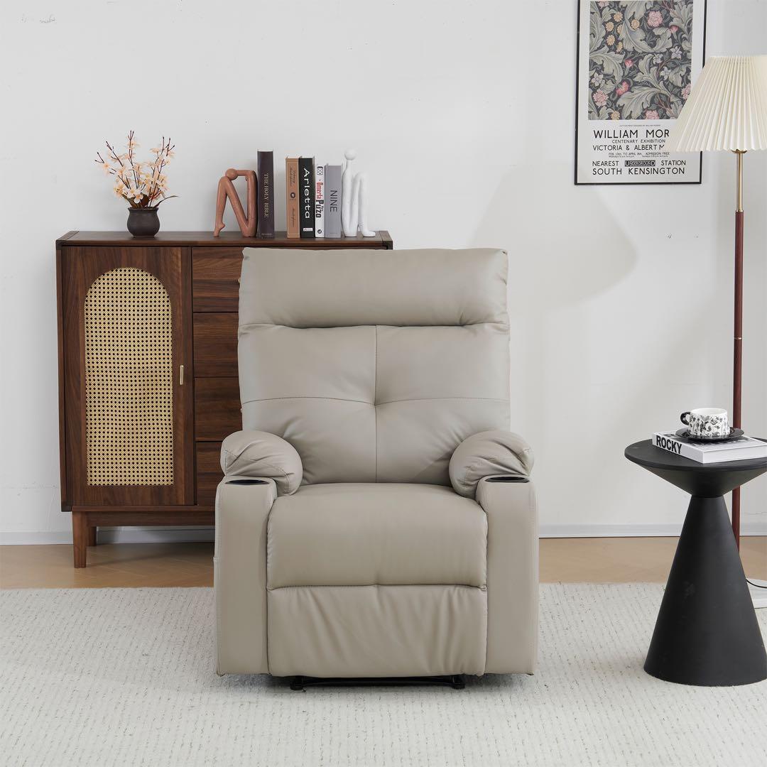 リクライニングソファー 電動 リクライニングソファ 1人掛け USBポート付