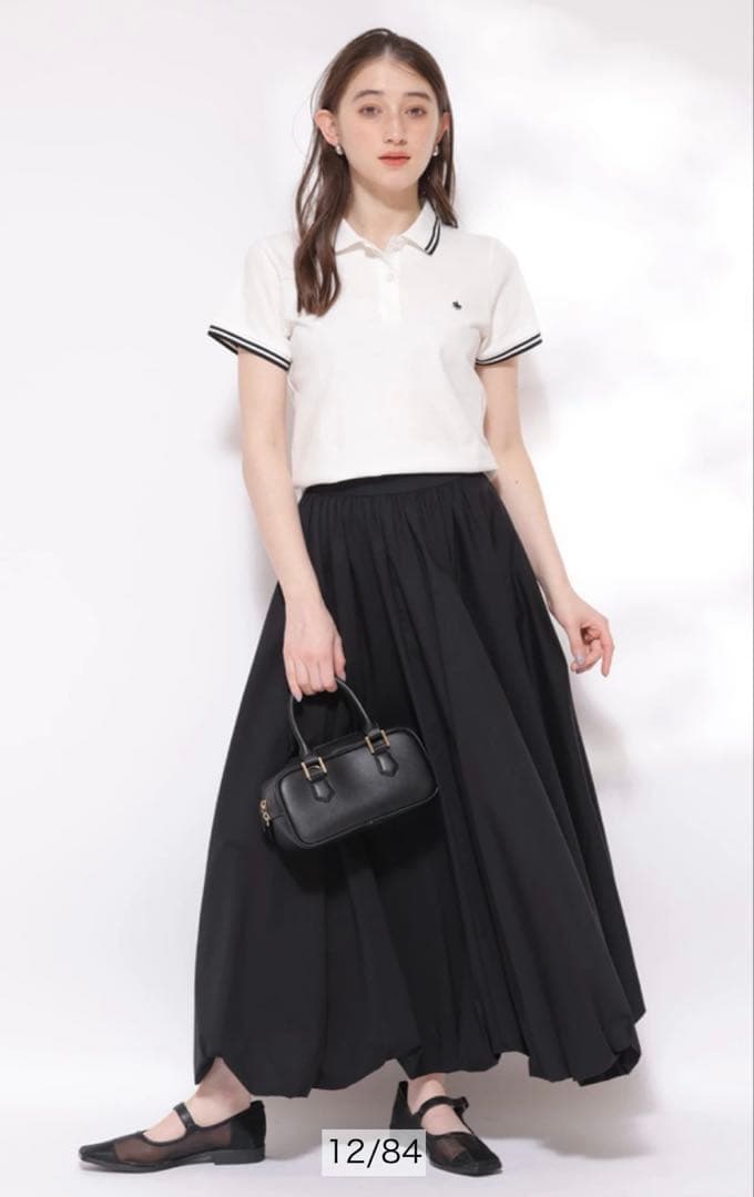 リランドチュール　ポロシャツ　〈POLO BCSコラボ〉　白